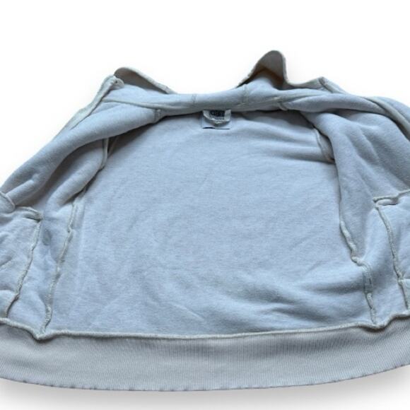 Athleta Girl So‎ Snug Cream Long Sleeve Sherpa Jacket w/ Thumbholes Size L Girls - Picture 6 of 11